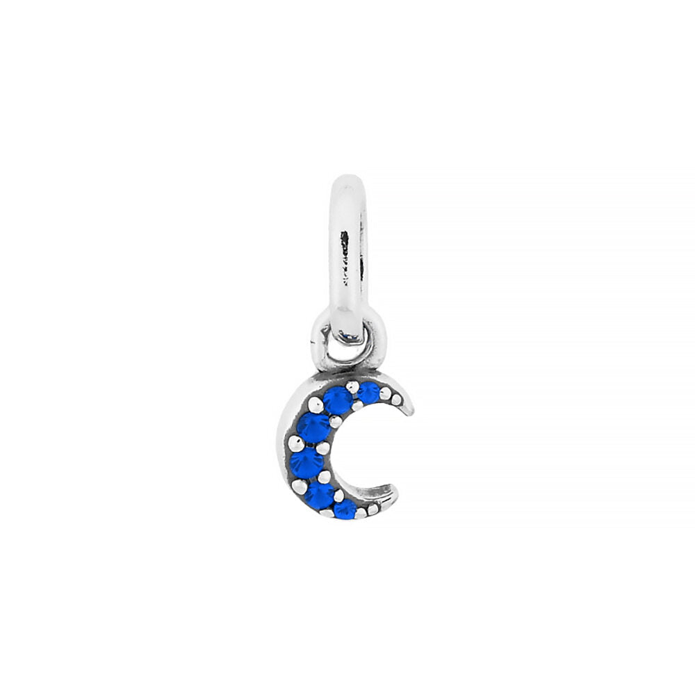 Pandora 793452C01 Mini Crescent Brooch and Dangle Silver