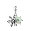 Pandora 794142C01 Opalcent Snowflake Double Dangle