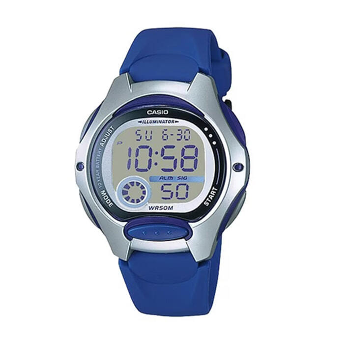Casio LW-200D-2A women's child electronic urethane wristwatch