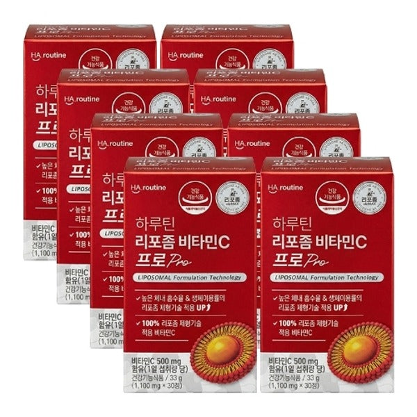 Habitin Liposome Vitamin C Pro 1100mg X30 tablets X8 packs 24068583713755