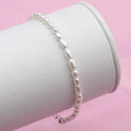 Athletic pearl bracelet silver 925 summer fashion daily (38303311A)