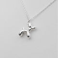 Astral 925 Silver Balloon Puppy Daily Necklace (9436913A)