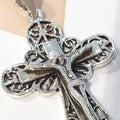 Bluekey silver cross pendant (230805-09) 10691076A