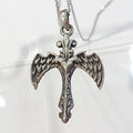 Bluekey silver cross pendant (10691079A)