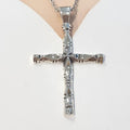 Bluekey silver cross pendant (230805-05) 10691081A
