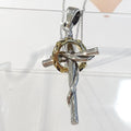 Bluekey silver cross pendant (230804-20) 10691088A