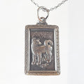 Bluekey Silver 925 twelve deity pendant 240709-19 (16852958A)