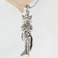 Bluekey Silver 925 Fox Maid Necklace 240709-02 (16852979A)