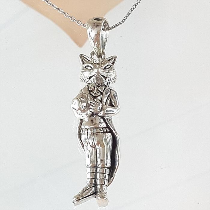 Bluekey Silver 925 Fox Maid Necklace 240709-02 (16852979A)