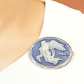 Bluekey Silver925 Angel Cameo Brooch 240903-02 (19050305A)