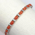 Bluekey AAA Grade Natural Coral Bracelet 240911-26 (19369270A)