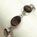 Bluekey A-grade Antique Smoky Quartz Gemstone Bracelet 241004-22 (21016210A)