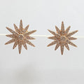 Bluekey Silver925 Cubic Zirconia Diamond Cut Earrings 241011-18 (23460908A)