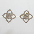 Bluekey Silver925 Cubic Zirconia Diamond Cut Earrings 241010-23 (23460939A)