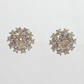 Bluekey Silver925 Cubic Zirconia Diamond Cut Earrings 241010-20 (23460941A)