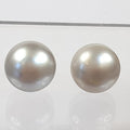 Bluekey Simple Gray Freshwater Black Pearl Gem Earring 241111-23 (27282359A)