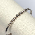 Bluekey 925 sterling silver antique bead bracelet 241201-13 (27384455A)