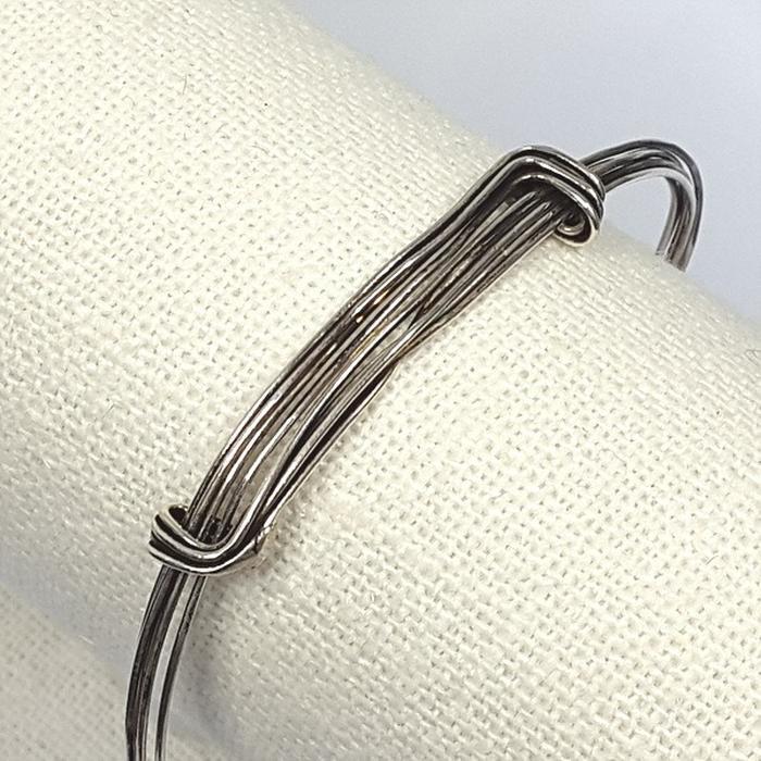Bluekey Silver925 antique clasp bracelet (241201-12) (27384461A)