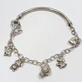 Bluekey Silver925 silver decorative heart bracelet 241201-10 (27384462A)