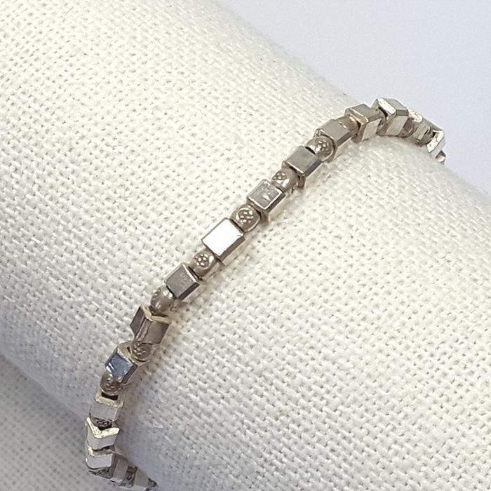 Bluekey Silver 925 Antique Bracelet (241201-01) (27384470A)
