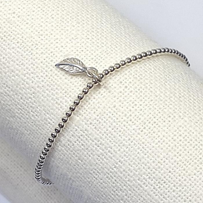 Bluekey Silver 925 bead bracelet (241201-04) (27384500A)