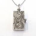 Bluekey Silver925 silver open book necklace 250206-15 (30201851A)