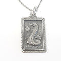 Bluekey Silver Snake Pendant 250206-05 (30201865A)
