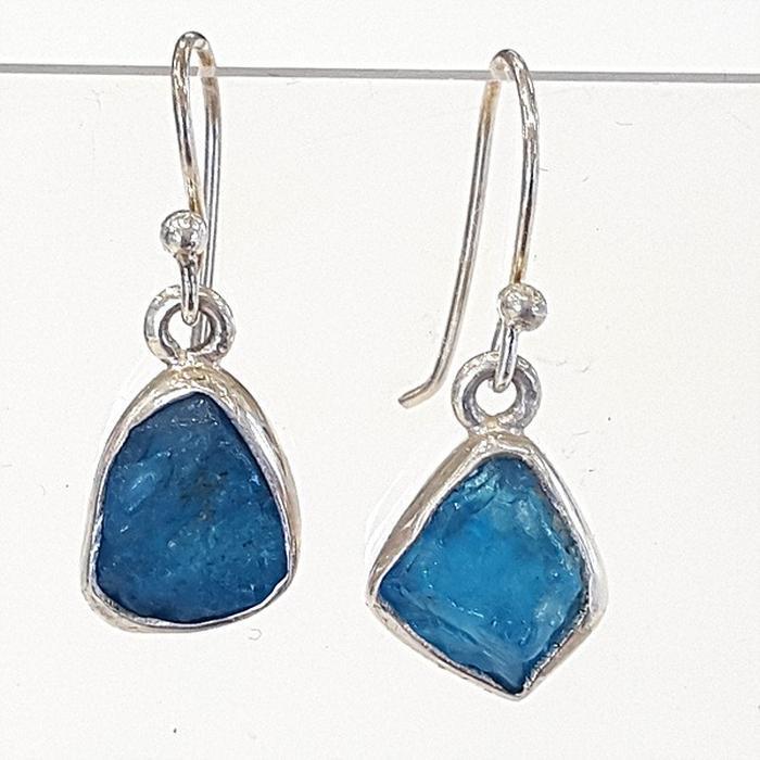Bluekey Antique Aventurine Earrings 250210-23 (30629687A)