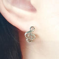 Bluekey Silver925 silver note earrings 250211-16 (30851998A)