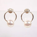 Bluekey Silver925 Freshwater Pearl Earring 250301-24 (31489236A)