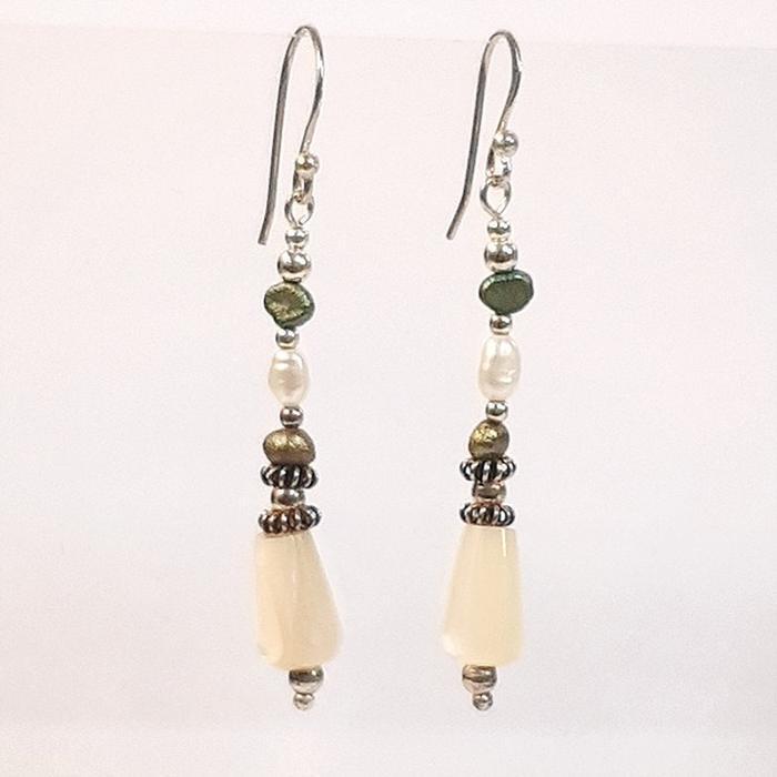 Bluekey Silver925 seed bead earrings 250302-18 (31539831A)