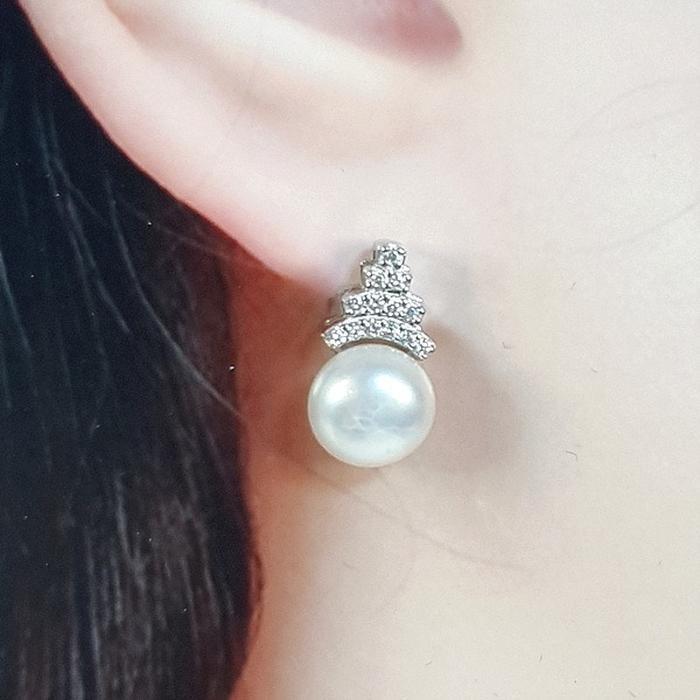 BlueKe B-grade simple freshwater pearl pendant 250302-04 (31539876A)