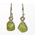 Bluekey Silver925 AntiquePeridotStoneEarrings250309-23 (32591246A)