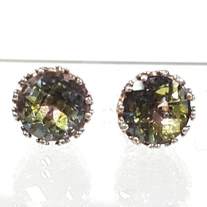 Bluekey A-grade Silver925 Crystal Earring 250309-12 (32591261A)
