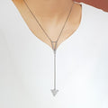 Bluekey A-grade silver 925 diamond cut cubic necklace 250402-12 (32921054A)