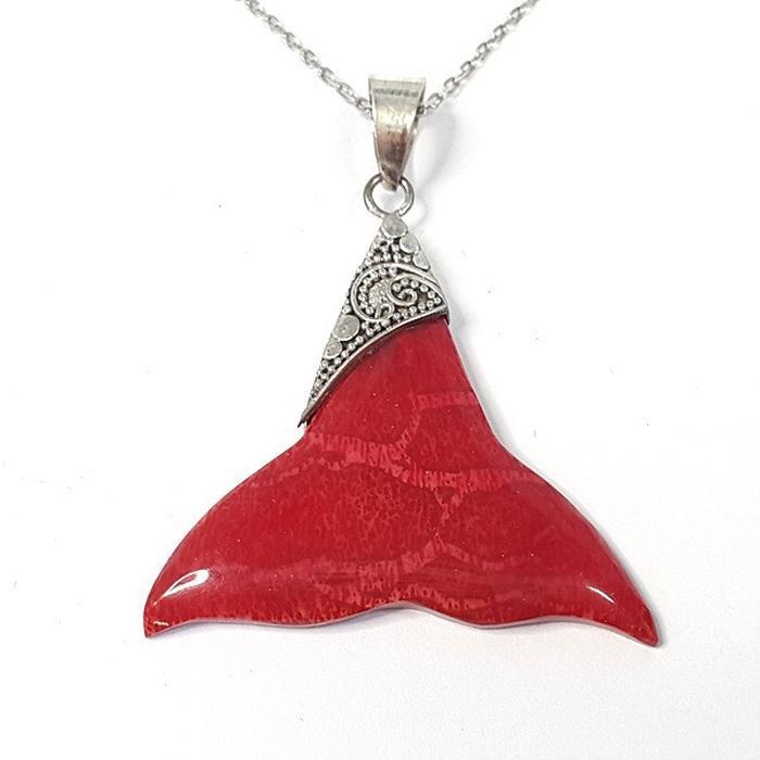 Bluekey AA-grade killer whale marine park rough necklace 250401-06 (32921081A)