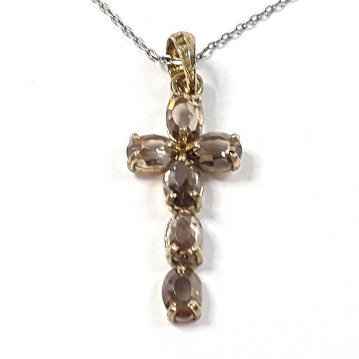 BlueKey AA-grade Cross Pendant Necklace 250403-20 (33095391A)