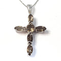 Bluekey A-grade Antique Cross pendant necklace 250403-15 (33095399A)
