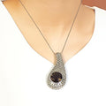Bluekey A-level Designer Training Genuine Gem Necklace 250403-10 (33095405A)