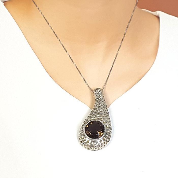 Bluekey A-level Designer Training Genuine Gem Necklace 250403-10 (33095405A)