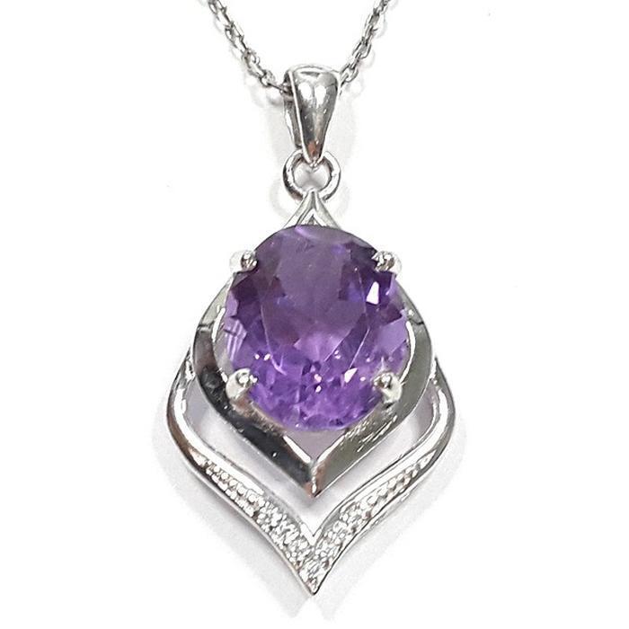 Bluekey AAA Grade Round Natural Sapphire Necklace 250406-15 (33110865A)