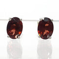 Bluekey A-class mini red garnet raw necklace 250408-24 (33381663A)