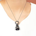 Bluekey Silver 925 silver pendant necklace (250502-15)