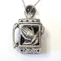 Bluekey Silver925 Square Box Necklace (33538196A)
