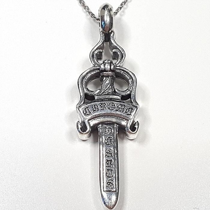 Bluekey Silver925 silver king sword necklace 250502-14 (33538204A)