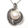 Bluekey Silver925 Freshwater Pearl Gem Pendant 250503-15 (33539608A)