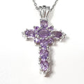 Bluekey AA-grade Cross Pearl Necklace 250504-09 (33936020A)