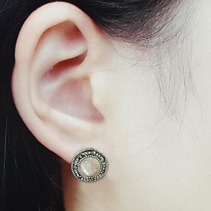 Bluekey A-grade antique pink aboriginal ear cuff 250804-01 (40017976A)