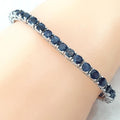 Bluekey AA-grade 19cm Sapphire rough bracelet 250901-19 (40953632A)