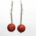 Bluekey A-grade Long Antique Muzhanho Pearl Earrings 250904-16 (41219070A)